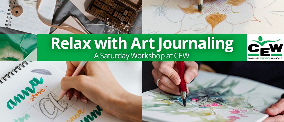 Relax with Art Journaling Workshop at CEW