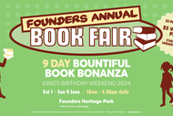 Image for event: Founders Annual Book Fair 2024
