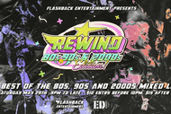 Image for event: Rewind 80's, 90's and 2000's Edition