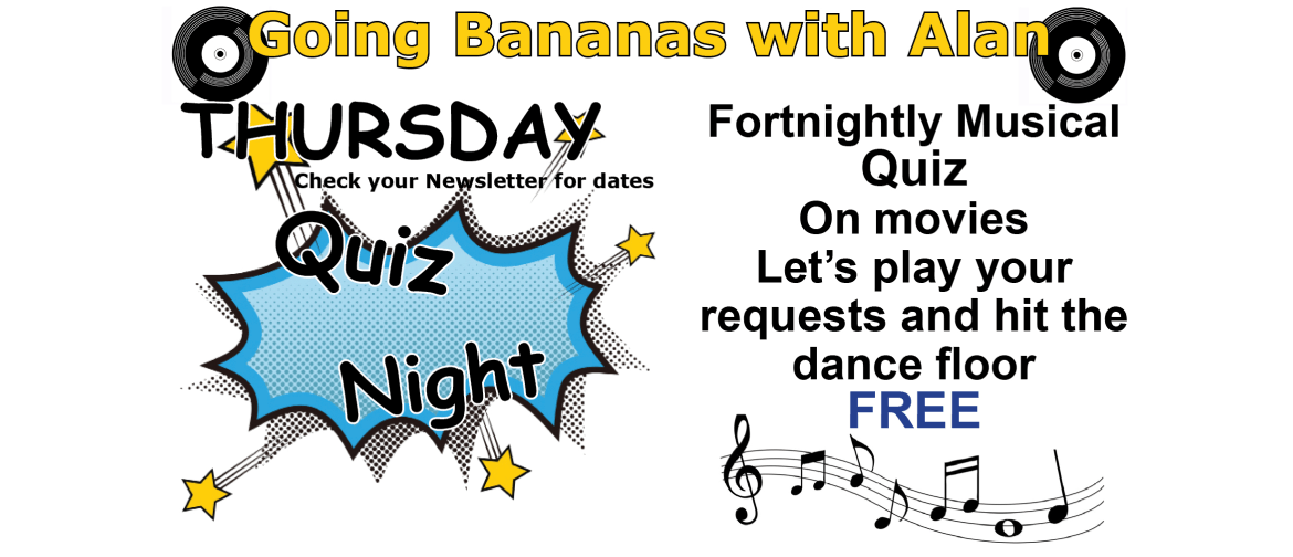 Quiz Night With Going Bananas