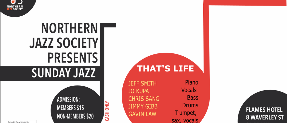 Northern Jazz Society's Sunday Jazz