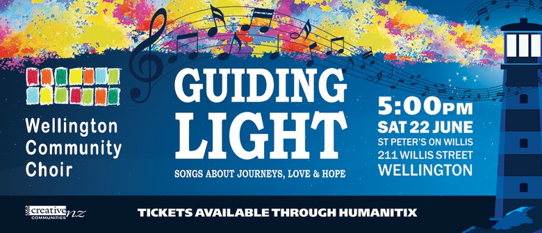 Wellington Community Choir presents Guiding Light