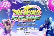 Image for event: Rewind - 80’s, 90's & 2000's Edition at the Franklin