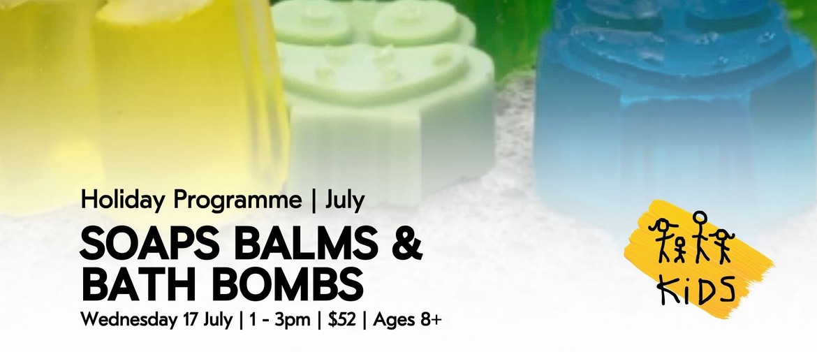 Soaps Balms and Bath Bombs - Holiday Programme @ Uxbridge