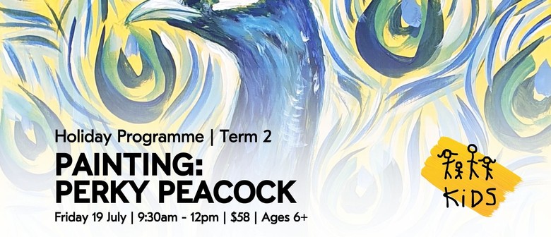 Painting: Perky Peacock - Holiday Programme @ Uxbridge