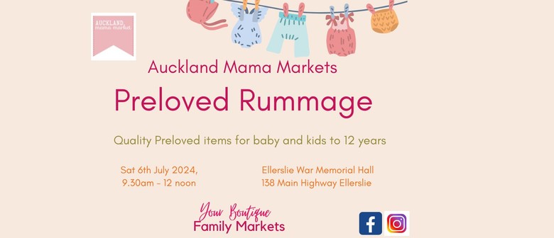 Preloved Rummage - Auckland Mama Markets