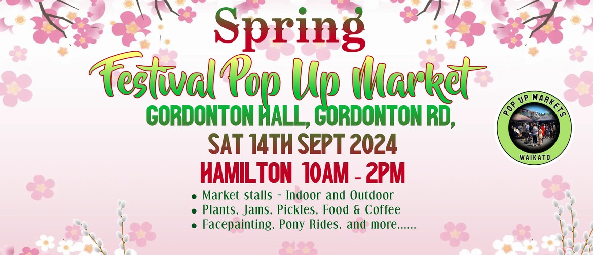 Gordonton Spring Fest Pop Up Market Day