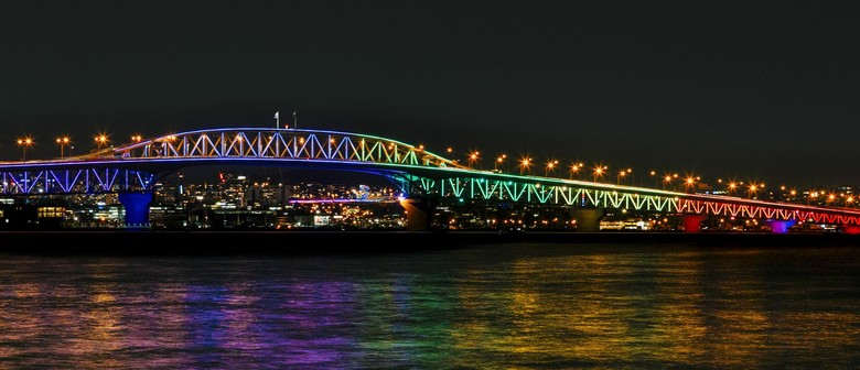 Vector Lights for Rainbow Auckland 40th Anniversary