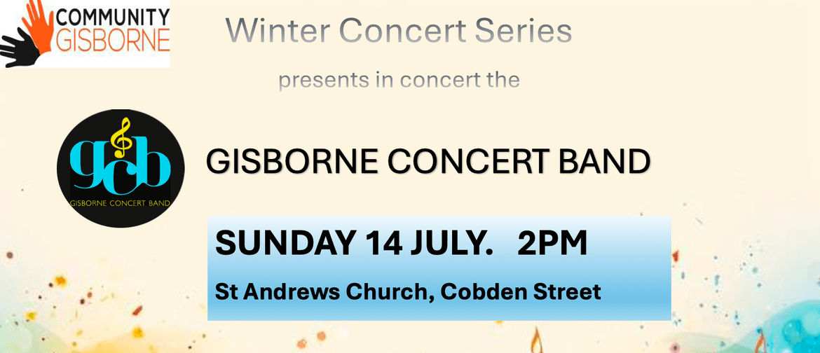 'Community Gisborne' Winter Concert Series