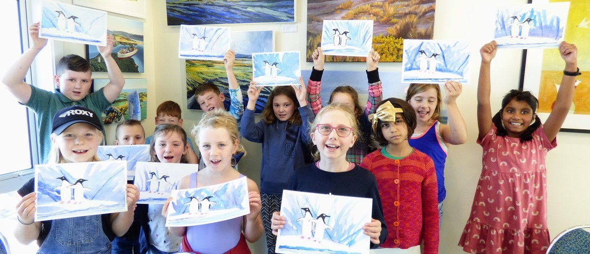 School Holiday Art Classes - Tararuas over the Hutt Valley School Holiday Art Classes - Tararuas over the Hutt Valley