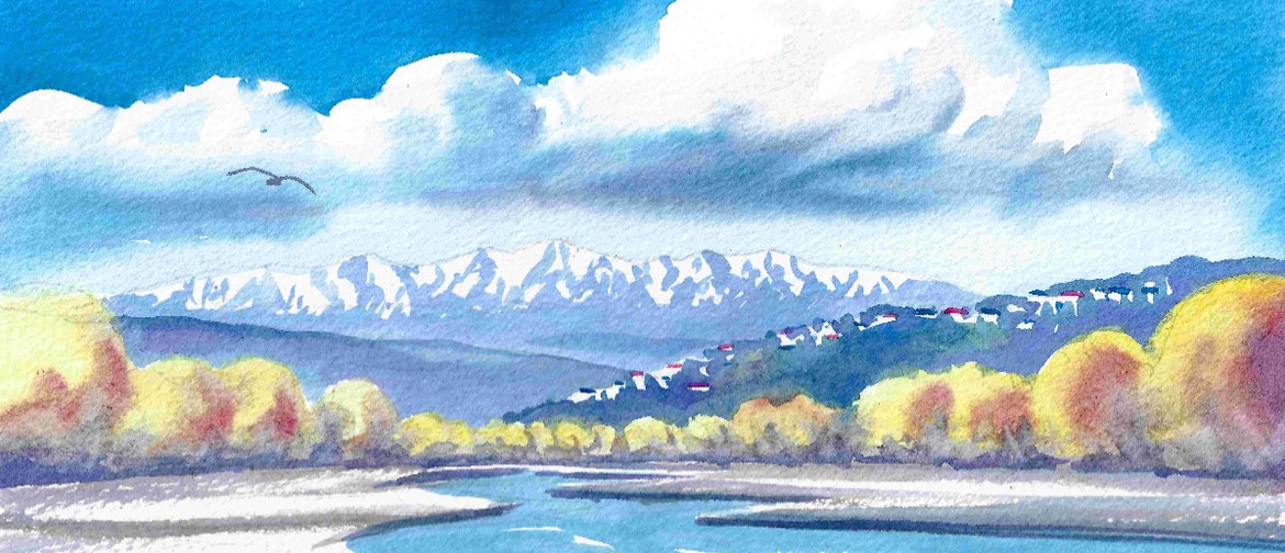 Wine And Watercolour Evening - Autumn in the Hutt Valley Wine and watercolour evening at Petone's seaside art & gift gallery
