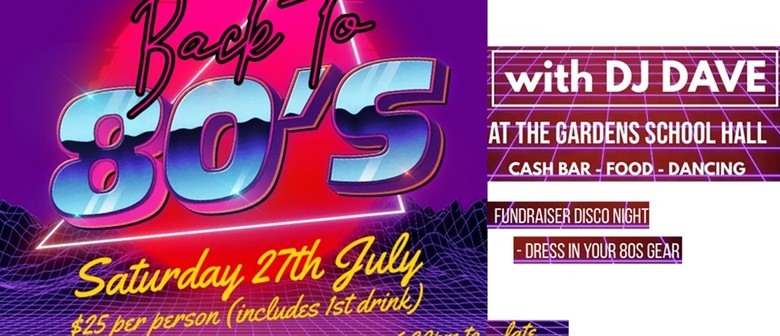 80's Disco night Fundraiser