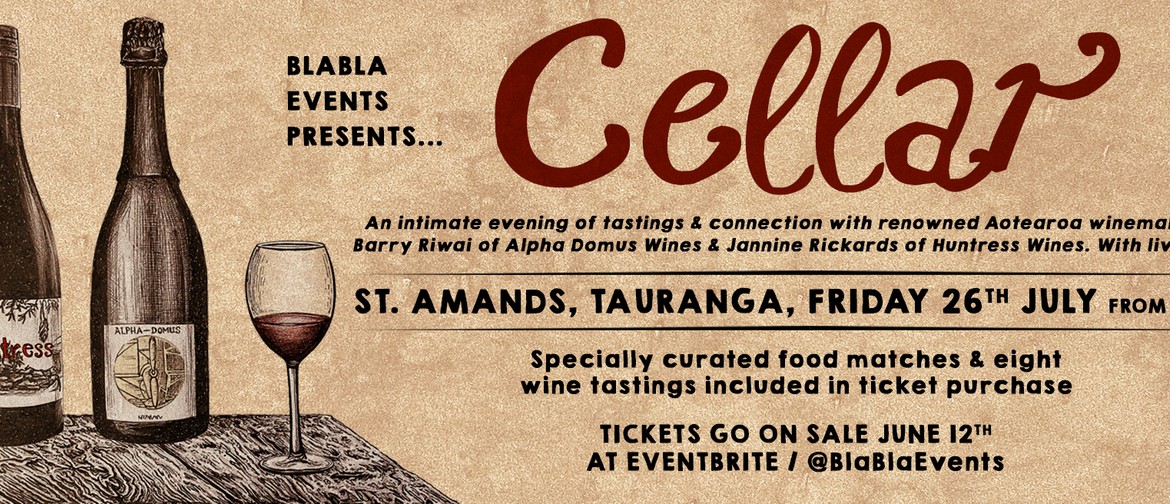 Cellar - An Intimate Evening with Renowned Maori Winemakers Cellar - An Intimate Evening with Renowned Maori Winemakers