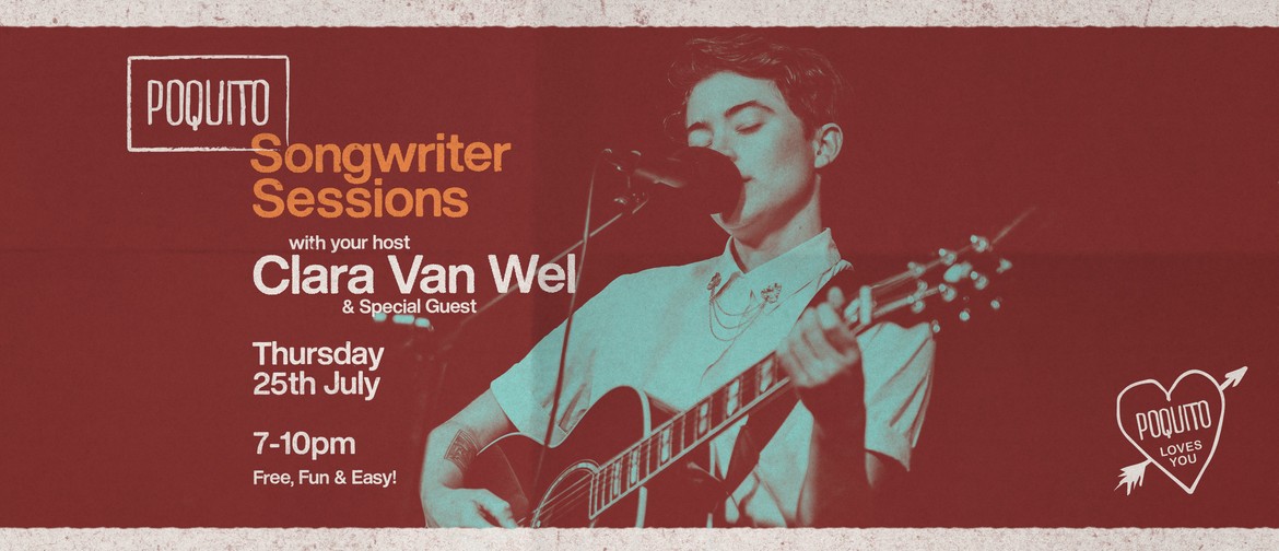 Clara Van Wel - Songwriter Sessions Clara Van Wel - Songwriter Sessions