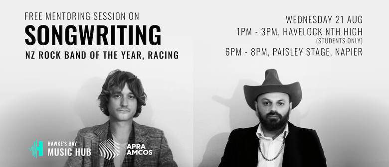 Free Mentoring Session: Songwriting with Racing! (Students)