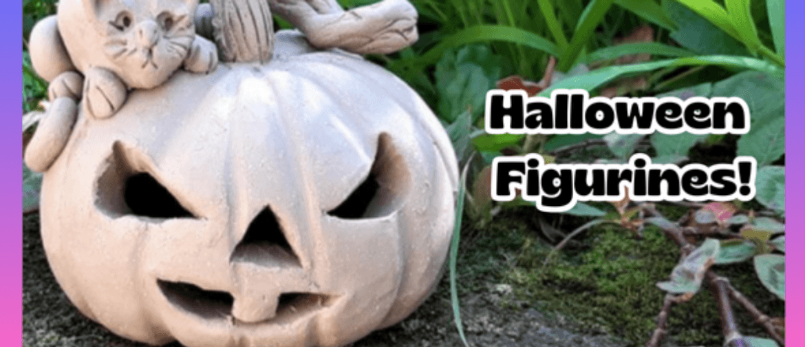 H30. Halloween Figurine with Ricki Meaker