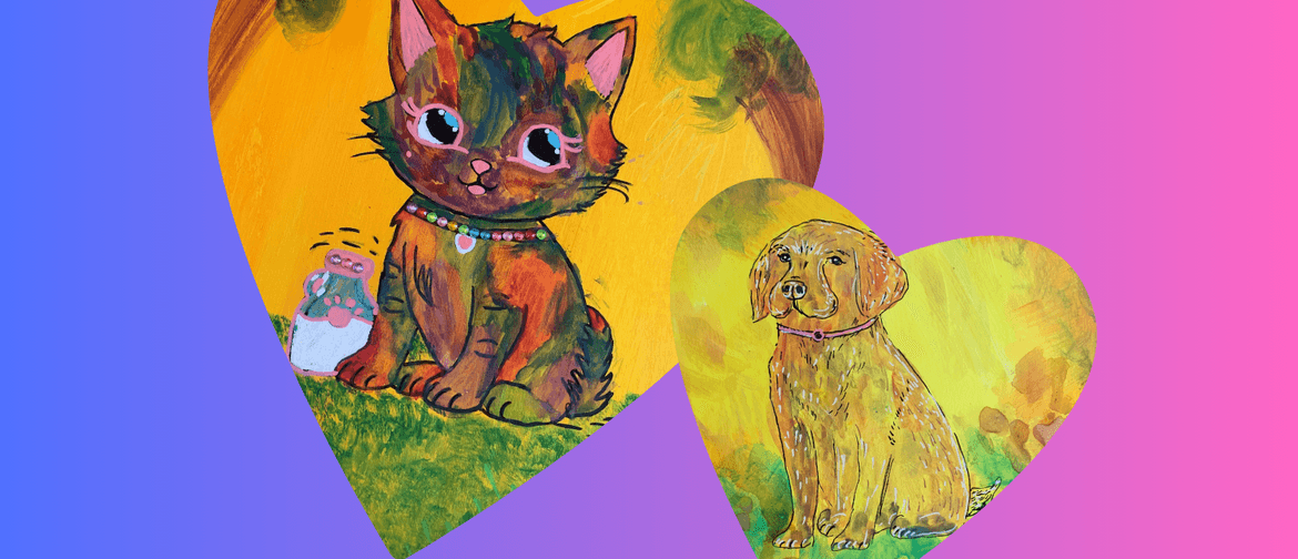 Mixed Media Cats and Dogs