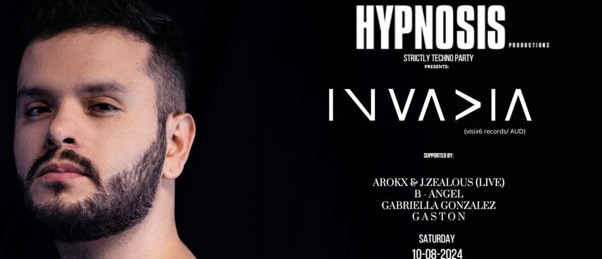 Hypnosis Presents: Strictly Techno Party Feat. Invadia Hypnosis Presents: Strictly Techno Party Feat. Invadia