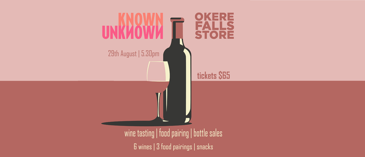 Known Unknown Wine Tasting Known Unknown Wine Tasting
