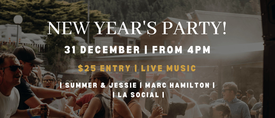 Hawea New Years Eve Party 2025!