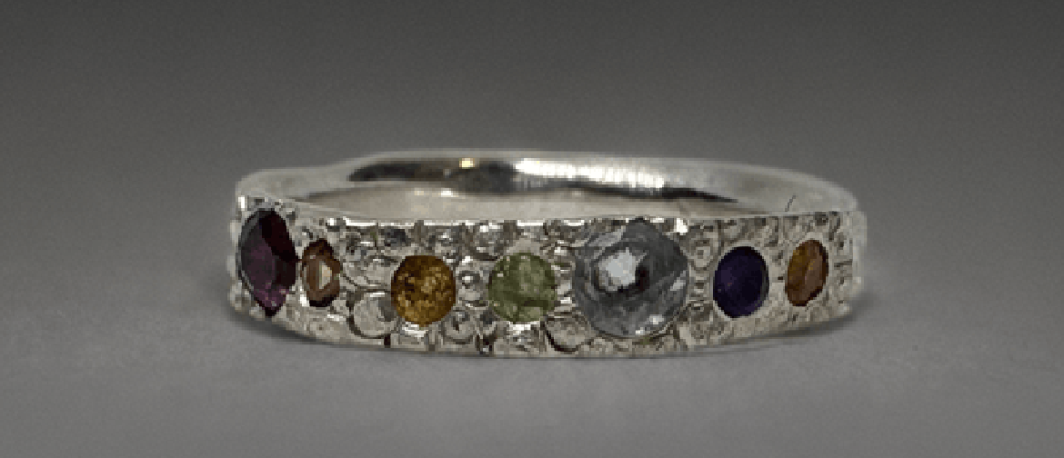 Silver & Gemstones Ring Making Workshop in Napier