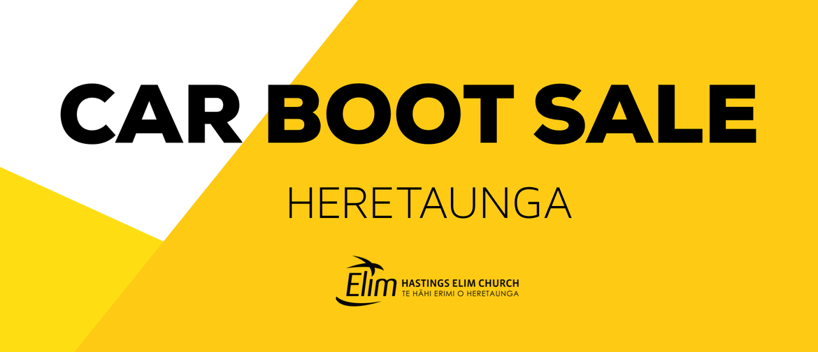 Car Boot Sale Heretaunga Car Boot Sale Heretaunga