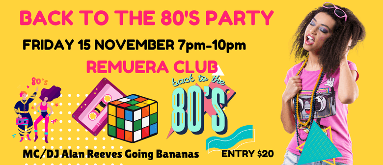 Back to the 80's Party