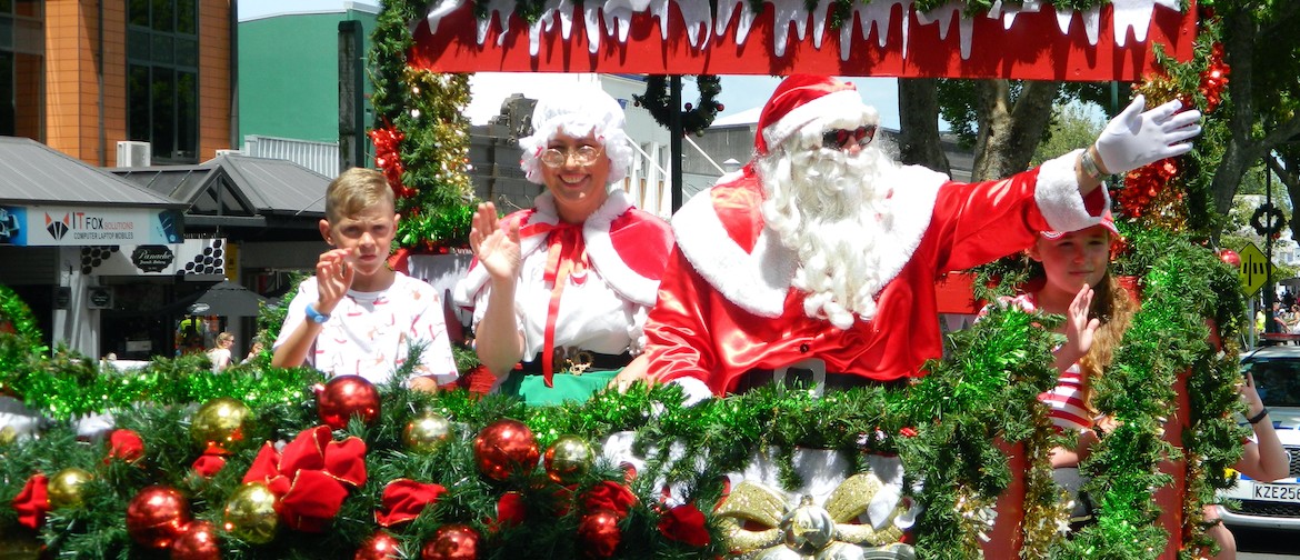 Santa at the Cambridge Christmas Parade