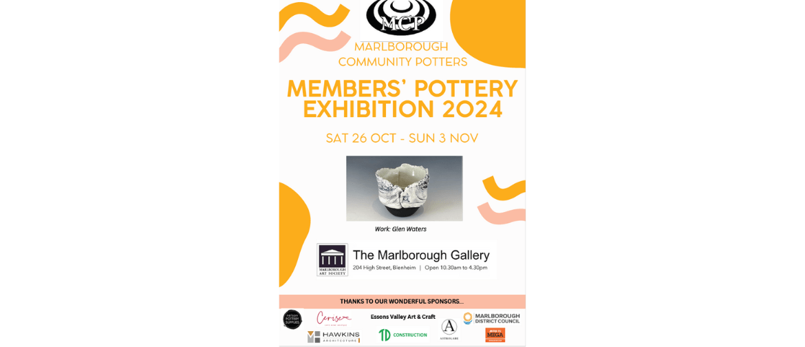 Marlborough Community Potters Exhibition Marlborough Community Potters Exhibition