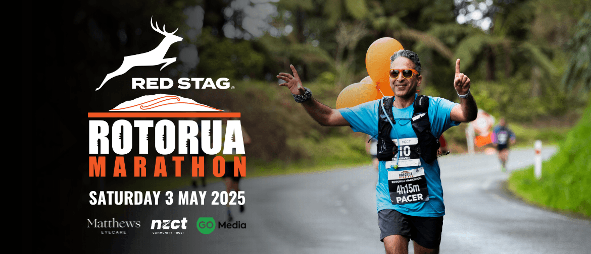 2025 Red Stag Rotorua Marathon - Rotorua - Eventfinda