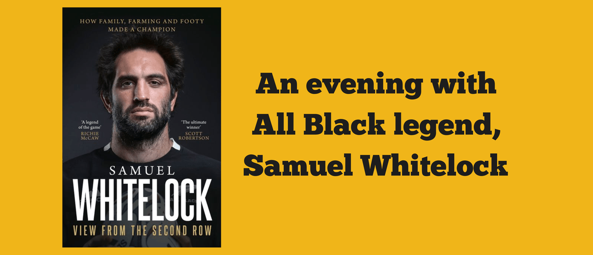 Meet All Black Legend, Samuel Whitelock Meet All Black Legend, Samuel Whitelock