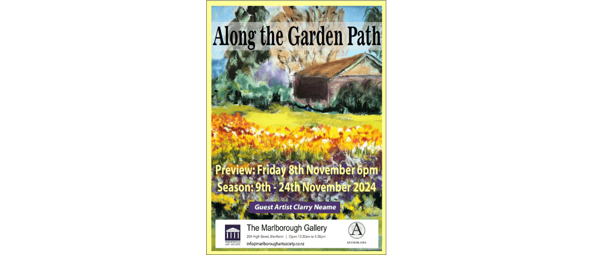 Along the Garden Path Along the Garden Path