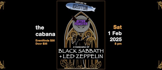 A Celebration Of Black Sabbath + Led Zeppelin