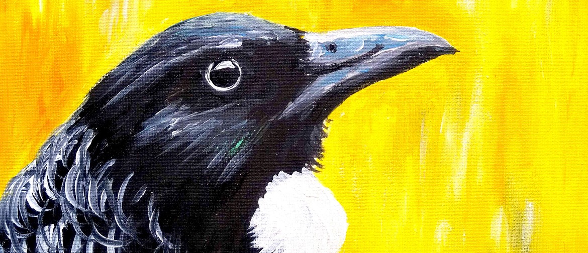 Paint and Wine Night - Kowhai Tui
