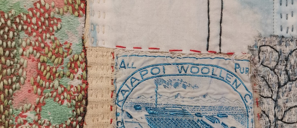 Stitch Stories Textile Collage Workshop with Sally Reynolds