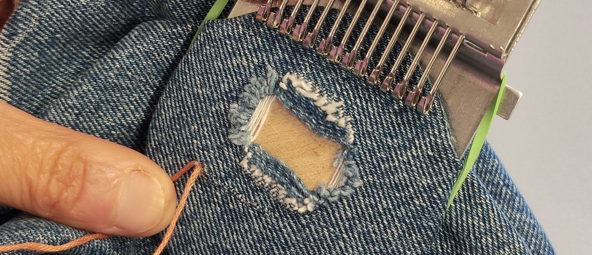 Slow Fashion Workshop - Speedweve Darning Loom Mending