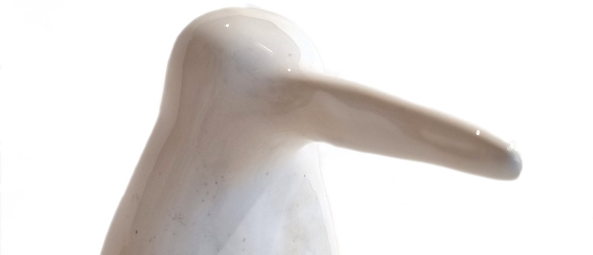 Childrens Create Cute Kiwi or Ceramic Tealight House