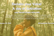 Reclaim Your Voice! A Day of Activation