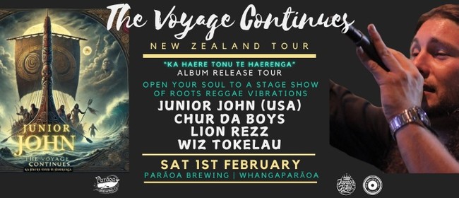 The Voyage Continues New Zealand Tour