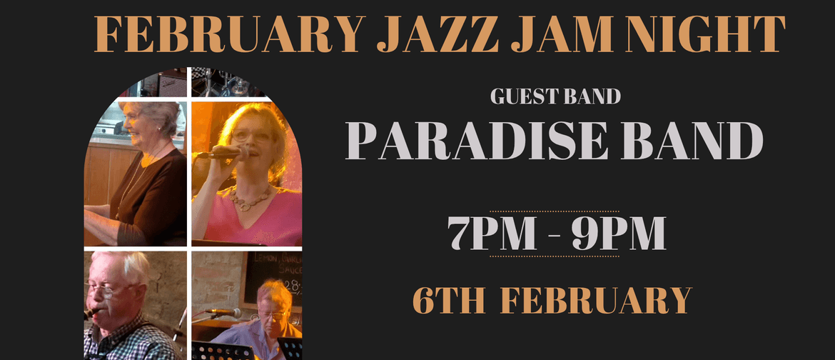 February Jazz Jam Night with Paradise Band