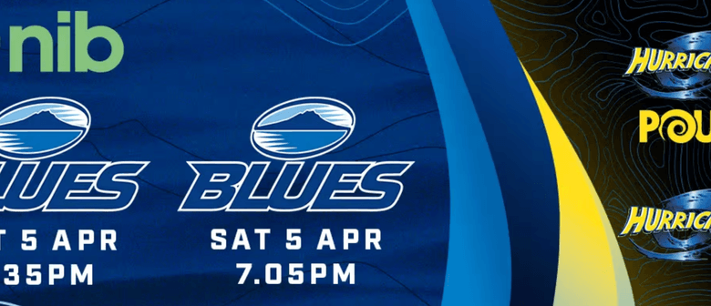nib Blues v Hurricanes Poua & Blues v Hurricanes