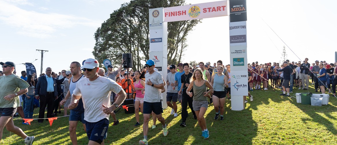 Howick Rotary Fun Walk & Run Howick Rotary Fun Walk & Run