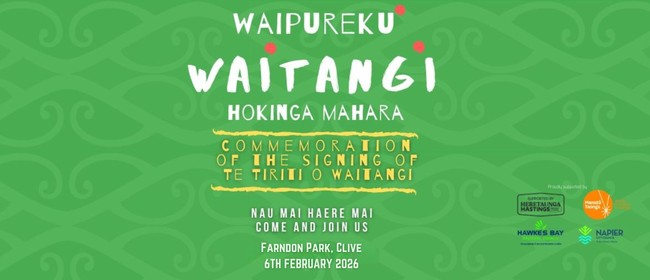 Waipureku Waitangi Commemoration 2026