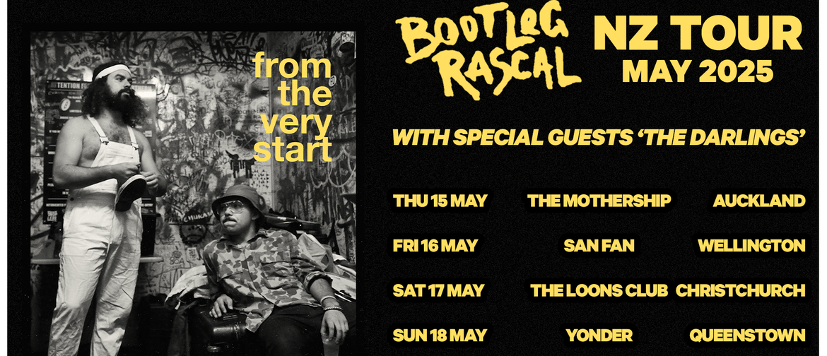 Bootleg Rascal - Queenstown - Eventfinda