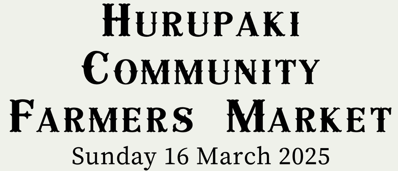 Hurupaki Community Farmers Market