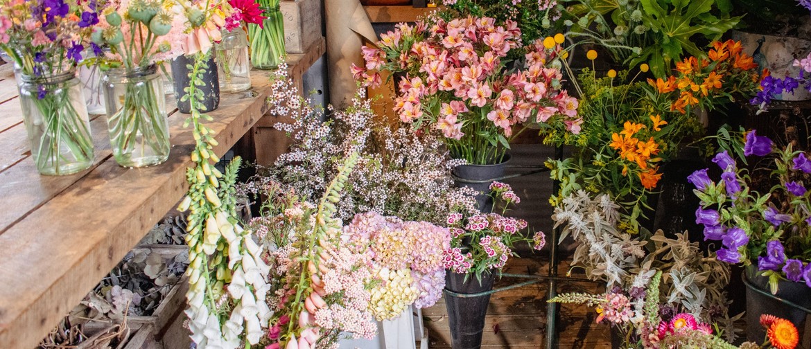 Easter Floral Arrangement Workshop flowers raglan flower farm florist bouquet blooms workshop fresh flower