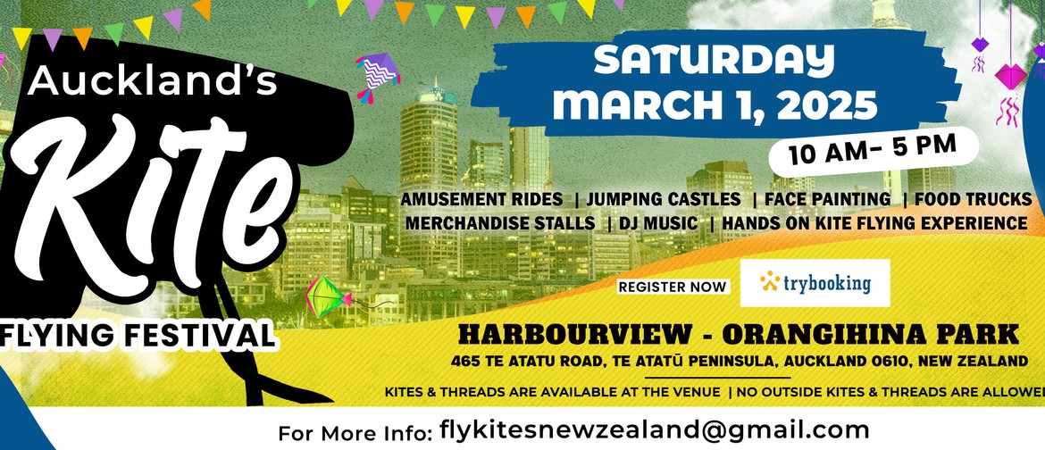 Auckland's Kite Flying Festival 2025 Auckland's Kite Flying Festival 2025