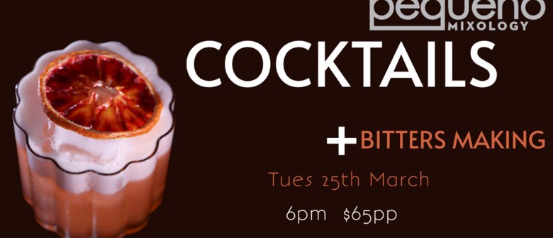Cocktails and Bitters Making