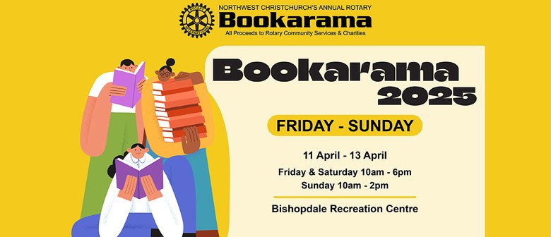 Bookarama 2025 - Rotary Club of Bishopdale Burnside