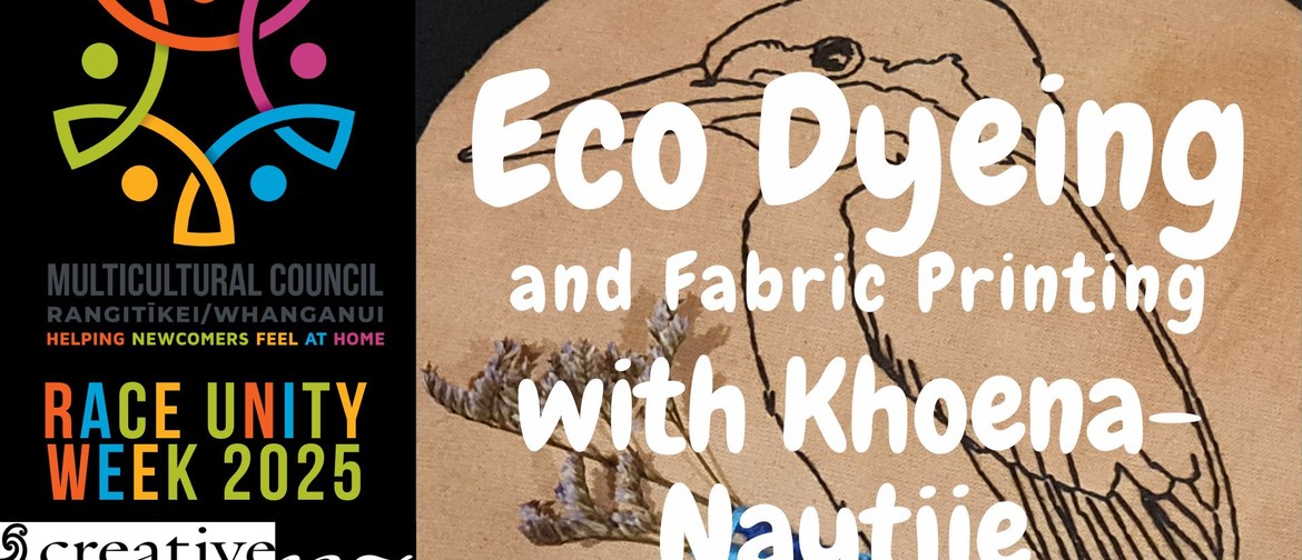 Ecodyeing and Fabric Printing - Race Unity Week: SOLD OUT Ecodyeing and Fabric Printing - Race Unity Week: SOLD OUT